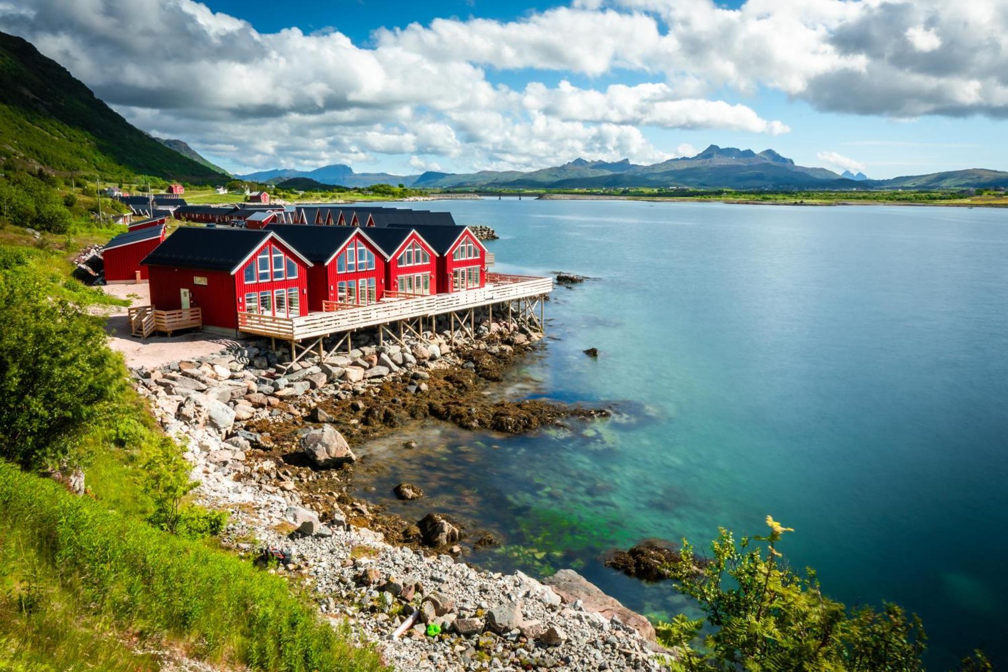 Lofoten Rorbu Lodge Offersoya Eksteriør billede